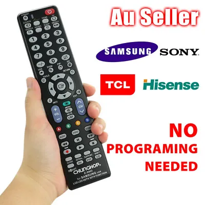 $15.95 • Buy NO PROGRAMMING Universal LCD/LED/3D Smart TV Remote For Samsung/TCL/Hisense/Sony