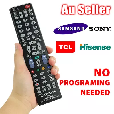 $15.95 • Buy NO PROGRAMMING Universal LCD/LED/3D Smart TV Remote For Samsung/TCL/Hisense/Sony