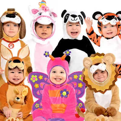 Baby Animal Fancy Dress Jungle Zoo Toddler Infants Girls Boys Costume Outfit New • £12.99