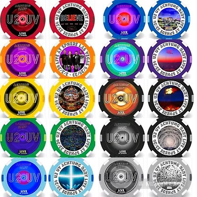 U2:UV Live At Sphere Custom Poker Chip Set • $55