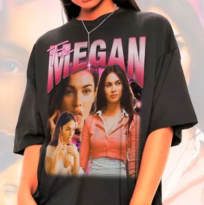 Retro Megan Fox Shirt Merch Gift For Fans Short Sleeve S-5Xl • $21.48