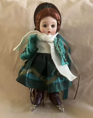 Madame Alexander “Meg Goes Ice Skating” Doll In Green #61530 • $99