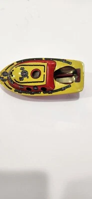 Vintage   Tin  Putt Putt Pop  Steam Powered  Boat Toy • $15