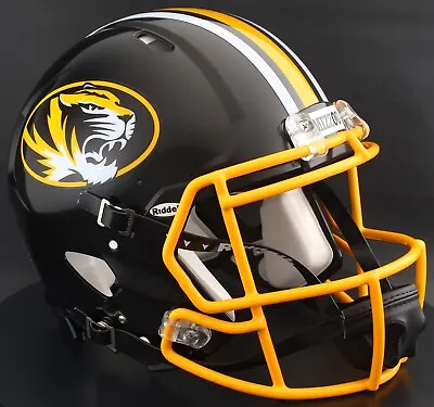 MISSOURI TIGERS NCAA Riddell Speed Full Size REPLICA Football Helmet • $169.99
