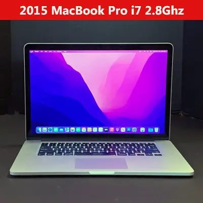 2015 Macbook Pro 15” Retina 2.8GHz Core I7 16GB RAM 2TB PCIe SSD • $960