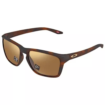 Oakley Sylas OO 9448-26 Matte Brown Tortoise / Prizm Tungsten Sunglasses 57mm • $99.99