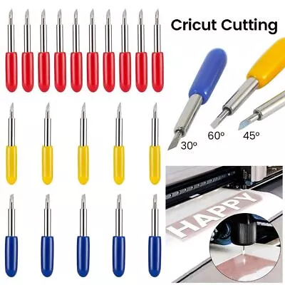 Blade Fabric Vinyl Cutting Fine Point Blades Replacement For Cricut|Maker • $6.91