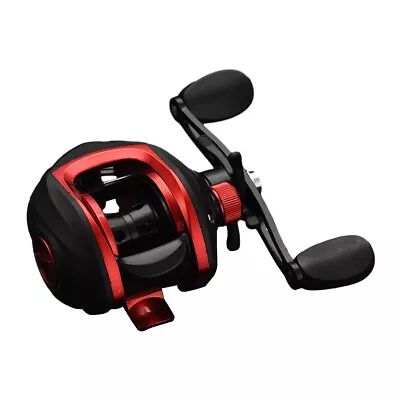 Durable Fishing Reel Baitcasting Star Shaped 206g 7.2:1 Aluminum Alloy • $31.82