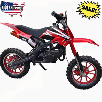 Kids Gas Mini Dirt Bike Motorcycle 49cc 2-Stroke Mini Off-Road Sports Ride • $359.10