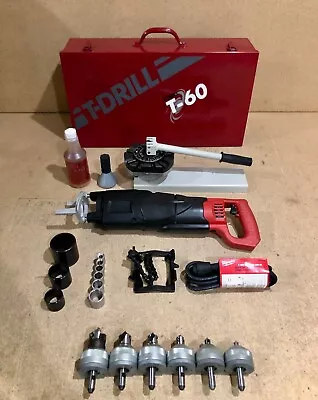 $5395 • Buy T-Drill T60 Copper Pipe T Forming Tool And Notcher 35 65 50 110V