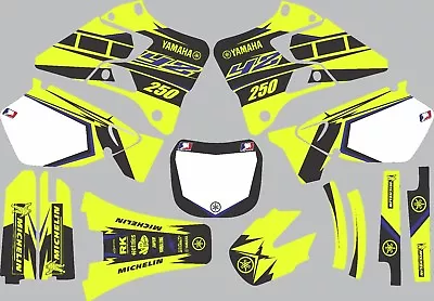 Vibrant Highlighter YAMAHA GRAPHICS  YZ 250 YZ250 1996 1997 1998 1999 2000 2001 • $95