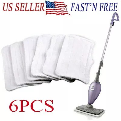 6 PCS Microfiber Replacement Pads For Shark Steam Mop S3251 S3202 XT3010 • $11.99