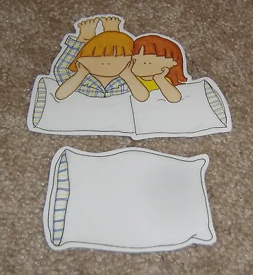 My Mind's Eye Friend Diecuts......Sleepover Friends W/ Pillow Fill In. • $1.79