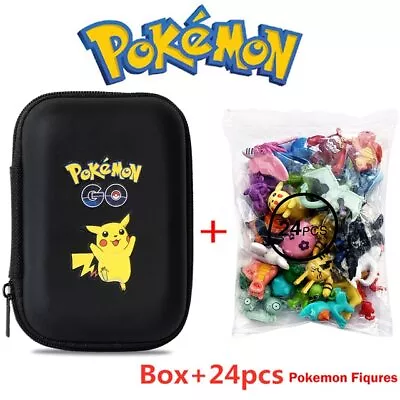 £14.99 • Buy 24pc Set + Storage Pouch Pokemon Go Gift Set Figures Figurines Kids Monsters Toy