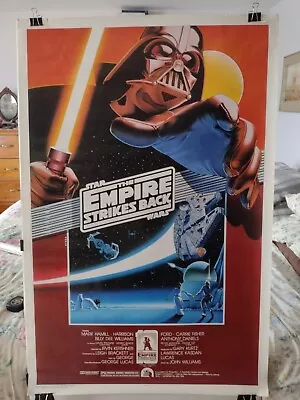 THE EMPIRE STRIKES BACK ORIGINAL  10th Anniversary Poster 1990 • $50