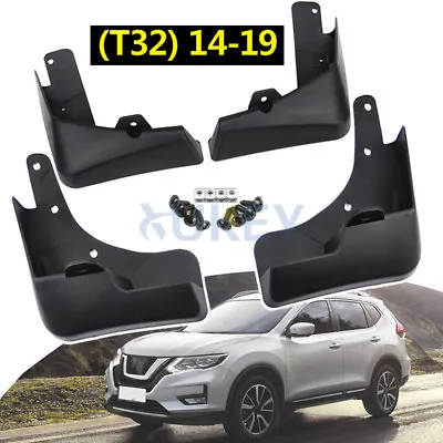 4Pcs Mud Flaps Splash Guards Mudguards For Nissan Rogue X-trail T32 2014-2019 • $26.99