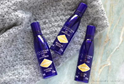 L'Occitane En Provence Immortelle Essential Water Skin Toner 3 X 1 Fl Oz. = 3 Oz • $21