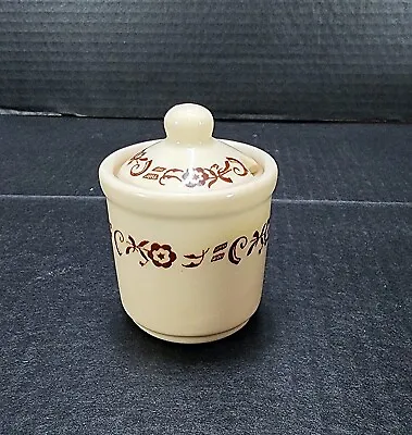 Vintage Iroquois China Mustard Pot Jar Restaurant Ware January 1946 Exc Cond! • $19.99