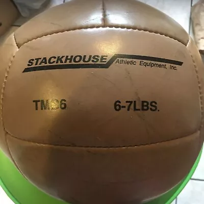 Vintage Medicine Ball-Stackhouse Athletic Equipment TMB6 (6-7LBS) • $20