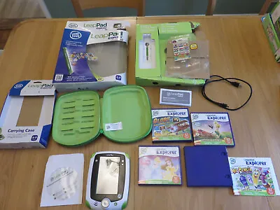 Leapfrog LeapPad Explorer With 4 X Games & Carry Case • £30