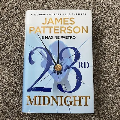 £15 • Buy 23rd Midnight James Patterson Womens Murder Club Series Hardback Book - As New