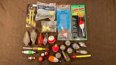 Lot Of Vintage Fishing Floats Bobbers Some Original Packages  • $29.95