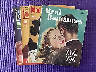 Vintage Lot Of (4) Romance Magazines 1938- 1946 • $7.99