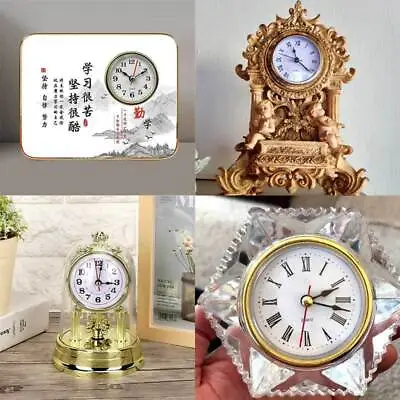 Mini Clock Insert 2-1/2Inch 65mm Round Movement Clock Arabic Numerals • $4.74