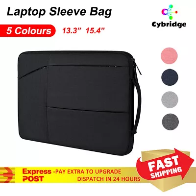 Laptop Sleeve Slim Carry Case Cover Bag For MacBook Lenovo Dell HP 13.3  15.4  • $25.99