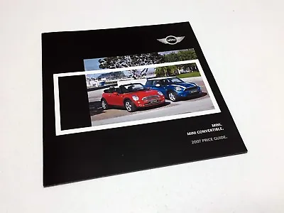 2007 MINI Cooper S Convertible Price List Brochure • $7.50