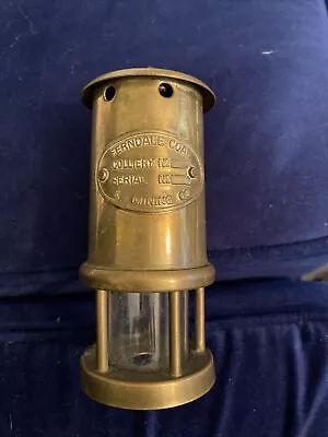 Ferndale Coal And Mining Co Miners Lamp... Ornemental Used 5inch • £0.99