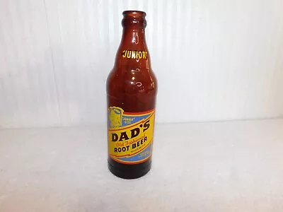 Dad's Old Fashioned Root Beer Soda Bottle  Junior Cloquet Minn Empty • $11.99
