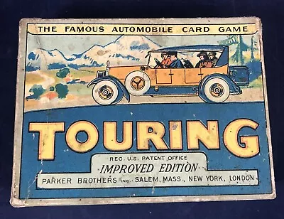 Touring Automobile Card Game Parker Brothers Inc. Copyright 1926 • $5.95