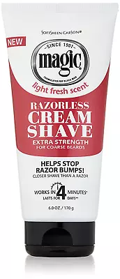 Softsheen-Carson Magic Razorless Shaving Cream For Men Hair Removal Cream  6 Oz • $7.24