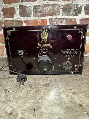 1920’s Antique Dr. Rodney Madison Vitrona Medical Quack Device Magnetic Indiana • $149