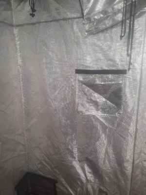 £65 • Buy Hydroponics Grow Tent Indoor Growing System Tent Bud Dark Room 2.4m X 1.2m X 2m
