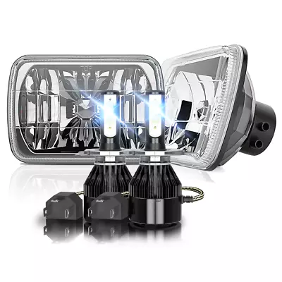 7x6  5x7 INCH Led Headlight High/Low Beam For Ford F150 F650 F750 E150 E250 E350 • $95.99