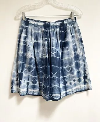 EUC Madewell 100% Linen Dyed Skirt Size 2 So Pretty • $9.99