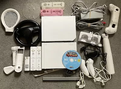 2x Nintendo Wii Consoles - Both Working Fine And With Accessories • $60