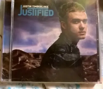 JUSTIN TIMBERLAKE - JUSTIFIED CD ALBUM 2002 With Poster.Incl. CRY ME A RIVER • £0.89