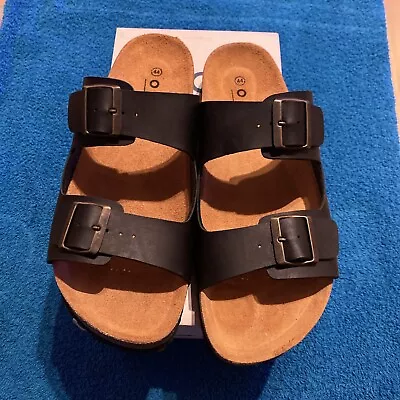 Men's Beachwear Sandals (OFFICE LONDON) Dubai Buckle Sandal Black UK Size 10 • £15