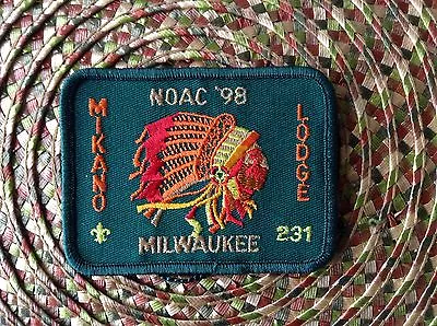 Mikano Merged OA Lodge 231 TOUGH & RARE 1998 NOAC Hat Patch • $89.75