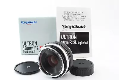 《 UNUSED 》 Voigtlander ULTRON 40mm F2 SL ASPHERICAL Lens For MINOLTA MD Japan • $449.99