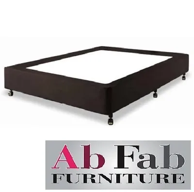 $379 • Buy Double Ensemble Bed Base Frame Only - Assembled - Australian Made In Black
