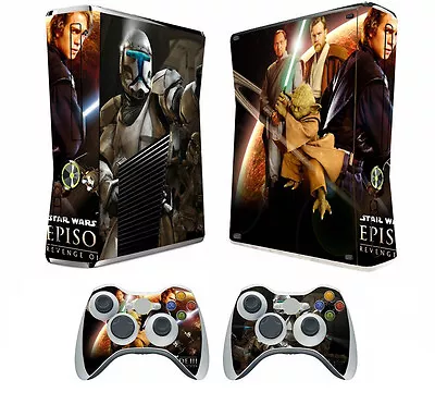 $9.99 • Buy Star Wars 022 Vinyl Decal Skin Sticker For Xbox360 Slim And 2 Controller Skins