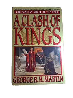 A Clash Of Kings 1998 1st Edition HC DJ A Song Of Ice And Fire George RR Martin • $35