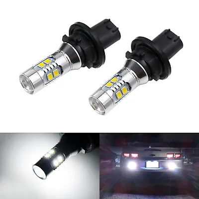 White Error Free PH24WY LED Bulb For Camaro SRX Taurus Etc Backup Reverse Lights • $32.39