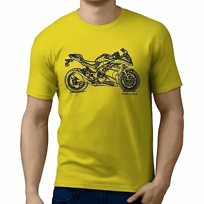 JL Illustration For A Kawasaki Ninja 300 KRT 2017 Motorbike Fan T-shirt • £19.99