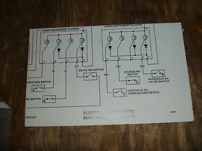 Case Maxi-Sneaker B Vibratory Plow Electrical Wiring Diagram Schematic Manual • $96.54