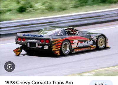 Trans-Am C5 Chevrolet Corvette Racing Wide Body Kit Rear Lower Arrow Valance KFC • $749